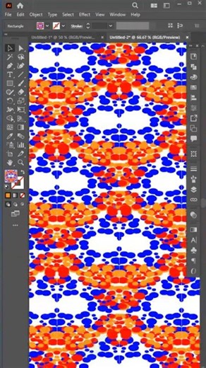 How to Fabric Pattern in Adobe Illustrator #shots #foryou #youtubeshorts #youtubevideo