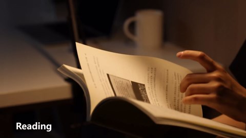 LED Desk Lamp for Home Office, Clamp-On with 5 Light Modes & Auto Shut Off | 14W Adjustable Brightness 5000K Eye-Caring Lighting for Study/Bedroom/Computer Desk