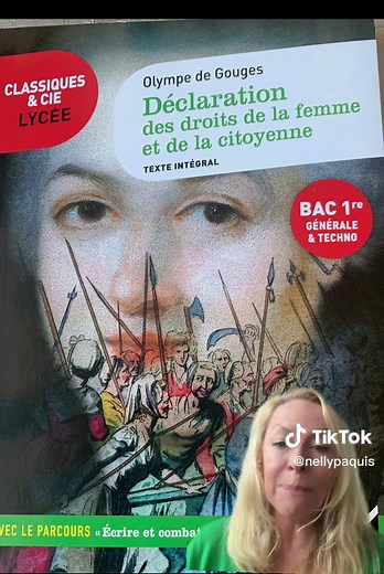 La Déclaration des droits de la femme d'Olympe de Gouges