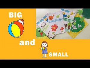 How to Teach BIG & Small size concept for kids | Fun Teaching Materials