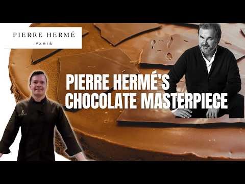 Pierre Hermé’s Infinitely Dark Chocolate Sea Salt Sablé Tart | Translated & Tested Tutorial