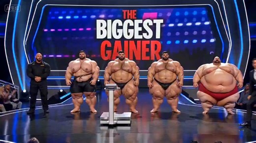 The Biggest Gainer TV Show #bodybuilder #muscle #musclebear #muscleworship #musclechub #gaybear #chub #ssbhm #tvshow