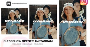 Instagram Reels Dynamic Stomp Opener | Premier Pro for MOGRT