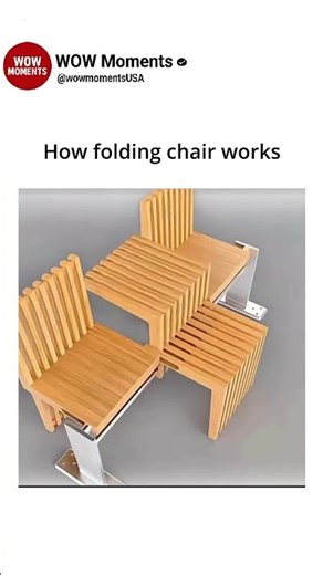 How folding chair works