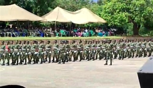 #NationOnline The Malawi Defence Force (MDF) today held a medal parade for the first Sadc contingent deployed to the Democratic Republic of Congo (DRC) in 2023. The ceremony took place at Kamuzu Barracks Parade Ground in Lilongwe and was officiated by Minister of Defence Feston Kaupa. The medals were initially meant to be awarded in the DRC but were postponed due to the volatile security situation. Four Malawian soldiers died during the mission: Sergeant Benjamin Chikwali, Corporal Nicholas Band
