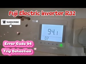 Error 94 Fuji Electric Inverter R32 Ac How To diagnose error 94 new model fuji Electric Ac0505265874