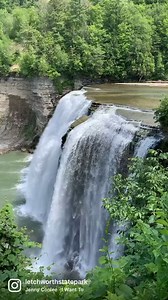 🗣Have you seen the face in the falls? 💦 When the river level is just right…usually over the summer, the exposed rock appears to show the profile of a person’s face. 🌈Could it be Iris, the Greek goddess of rainbows? That’s partly why William Pryor Letchworth named his estate “Glen Iris,” now the popular inn and restaurant. ⏰ The “face” only eroded into this shape a few years ago. There are no historical stories or legends associated with the rock formation. | Letchworth State Park