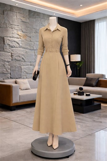 Elegant Polo Neck Outfit for Modern Style