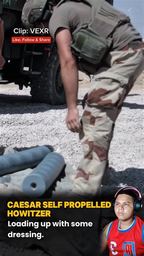 Caesar 155mm self propelled howitzer. Disclaimer: "No copyright infringement intended. I do not own the music or the video in this content. All rights belong to their rightful owners. This is for content purposes only." #artillery #army #military | John Mark Mamac