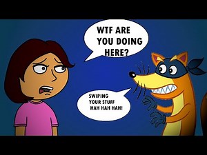 Dora meets swiper again and traps him
