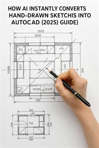 How AI Instantly Converts Hand Drawn Sketches into AutoCAD Drawings 2025 Guide