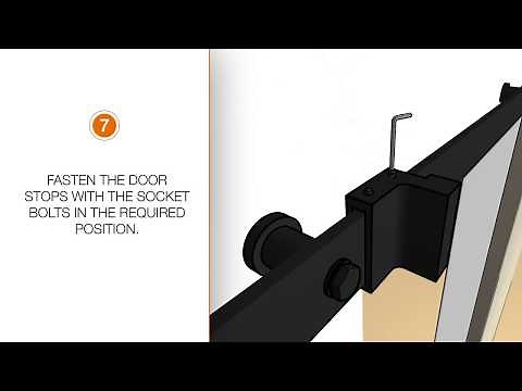 Intersteel instructional video | How do I install a sliding door system onto a concrete wall?