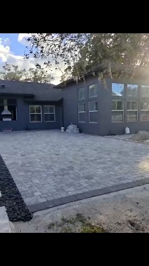 Work done at Arcangel’s house ✅ #pavers #pavers_install #paverspool #arcangel