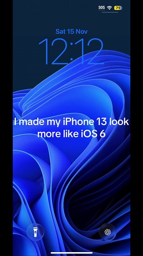 Customize Your iPhone 13 to Look Like iOS 6