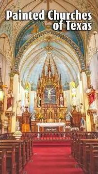 These Texas Painted Churches Look Like Europe.