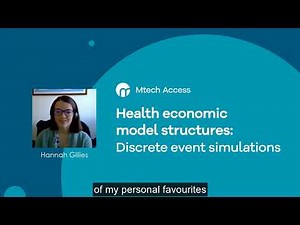 What is a discrete event simulation in health economics?