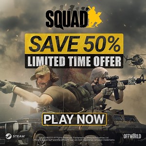 SQUAD COMMANDER EDITION - 50% OFF! 🔥 What you get: 🎮 The complete Squad experience 🎧 Original Soundtracks Vol. 1 & 2 🔫 12 EXCLUSIVE skin packs 🇨🇦 Canadian Armed Forces FREE DLC #steamautumnsale #JoinSquad | Squad