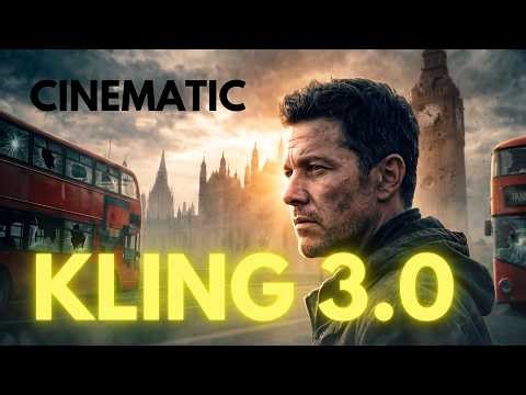 Kling 3.0 Cinematic AI Video Tutorial | Dzine