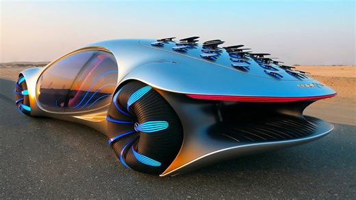 World's coolest concept car - Mercedes AVTR