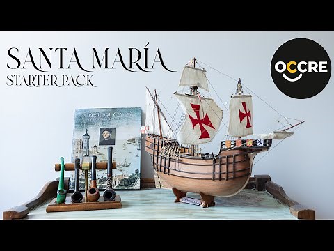 Step-by-Step Construction of the Santa María Ship 19 - OcCre Beginner Model | Full Tutorial