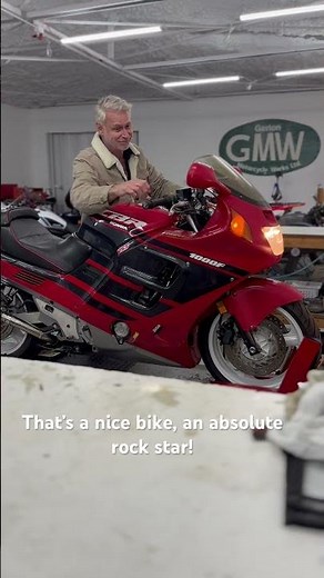 1992 CBR1000F start up