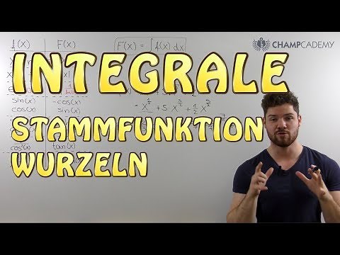 Integralrechnung Stammfunktion Wurzeln