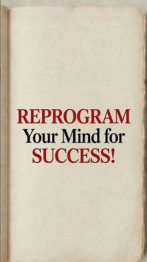 7 Life-Changing Ways to Reprogram Your Mind for Success #mindset #changeyourmindsetchangeyourlife