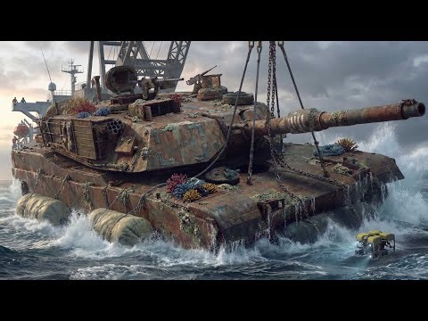 We Found a Lost WWII Tank Underwater – Epic Salvage and Restoration from Rust to Glory Again Today!!
