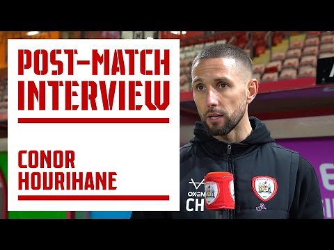 REACTION | Conor Hourihane following defeat at Exeter