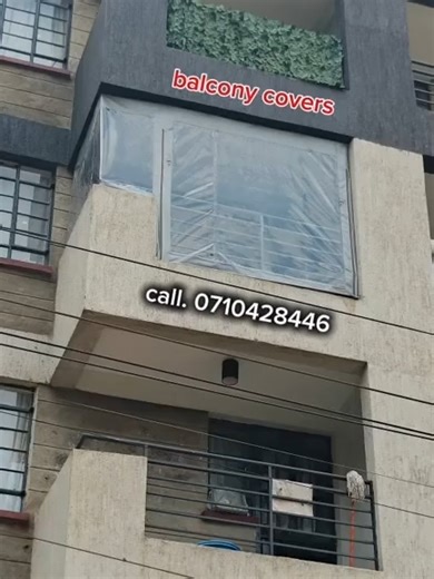 BALCONY COVERS. PAY AFTER INSTALLATION. secure your space with excellence.Beautiful and adorable. our covers are either transparent/opaque of customized. For inquiries. call/WhatsApp/share a video of your space on. 0710428446 #trendingonfacebook #viralfacebook #viralreel #viralfyp #kiambu