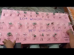 Working model of LCM and HCF