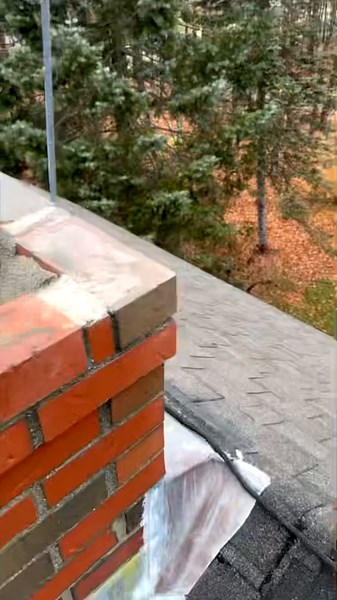 Elevate your homes charm and safety with out custom chimney caps. 🏡🧱#masonry