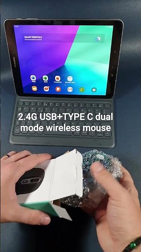 Jelly Comb 2.4G USB + TYPE C wireless mouse