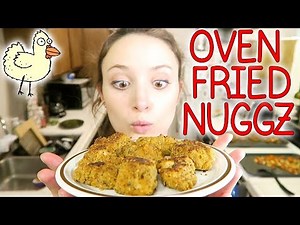 Easy Oven Fried Chicken Nuggets Recipe!