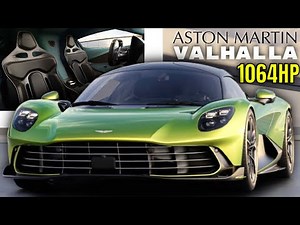 2026 Aston Martin Valhalla is a 1064 Horsepower Plug In Hybrid Supercar