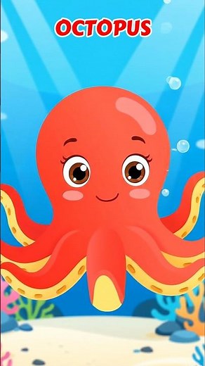 Octopus Puzzle 🐙 | Learn Sea Animals | Ohh La la, Octopus Song #pinkfong #toddlerlearning #shorts