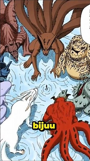 QUEM CAPTUROU CADA BIJUU NA AKATSUKI? #bijuu #akatsuki #narutoshippuden #shorts #naruto #kurama