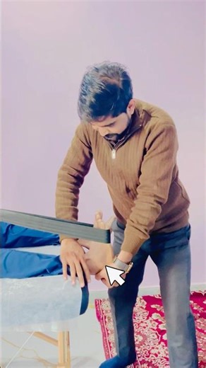 Ankle Dorsiflexion Mobilisation/With Mulligan belt||#physiotherapist