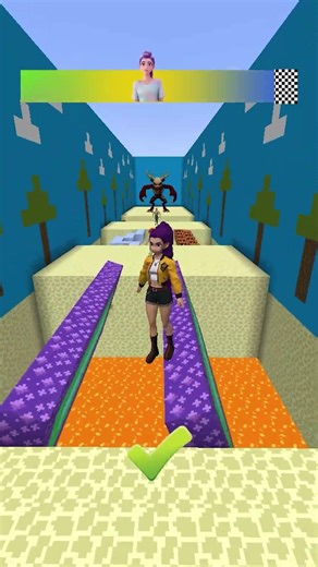 Kpop Demon Hunters NOOB and PRO Challenge! part 26 #shorts #minecraft #brainrot