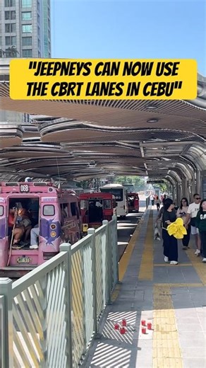 PUBLIC UTILITY VEHICLES IS NOW ALLOWED TO USE CBRT LANES #shorts