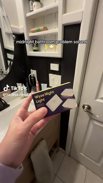 Illuminate Your Midnight Bathroom Trips with Motion Lights