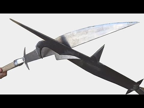 Fauchard-glaive-guisarme, or something (pole-arms)