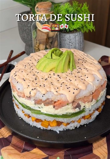 Torta de Sushi Casera: ¡Fácil y Deliciosa!