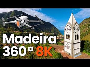 Antigravity A1 8K 360 Virtual Reality Video: Fly Through Madeira