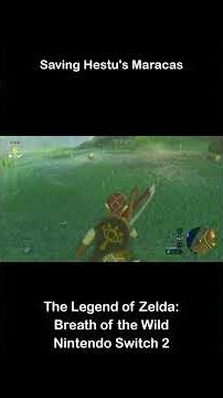 Saving Hestu's Maracas 🎶 | Zelda BOTW #Shorts
