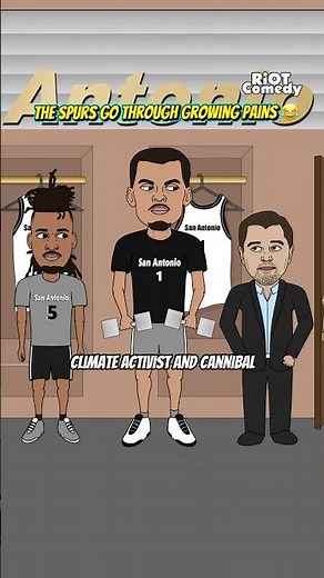 The Spurs Go Through Growing Pains 😂 Thunder Vs Spurs #nba #nbaplayoffs #sportsnews