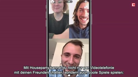 Houseparty App: Video-Chat und Spiele mit Freunden