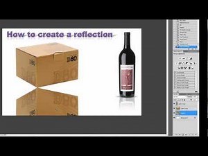 Photoshop Tutorial, How to create a Reflection