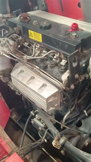 Removing the Torque Converter from a MANITOU | Broken Oil Cooler Radiator
