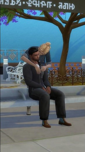 making a sims 4 pose based on a tv show